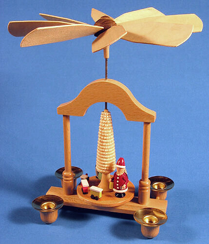 Santa Toys German Christmas Pyramid