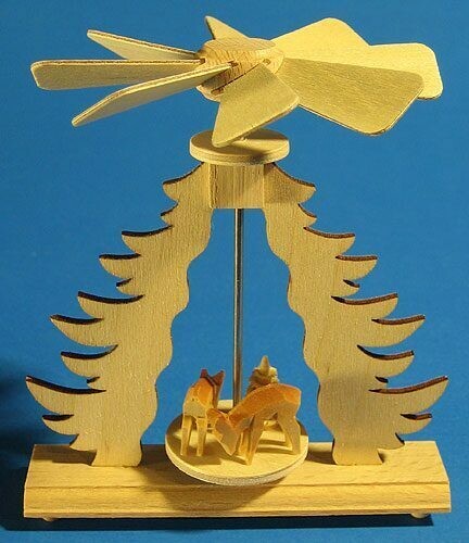Mini Tree Framed Deer Pyramid