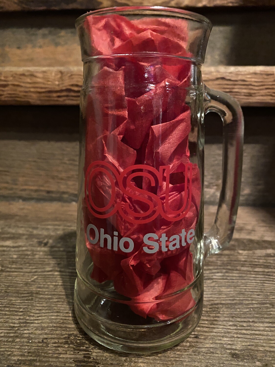 OSU Glass Beer Stein