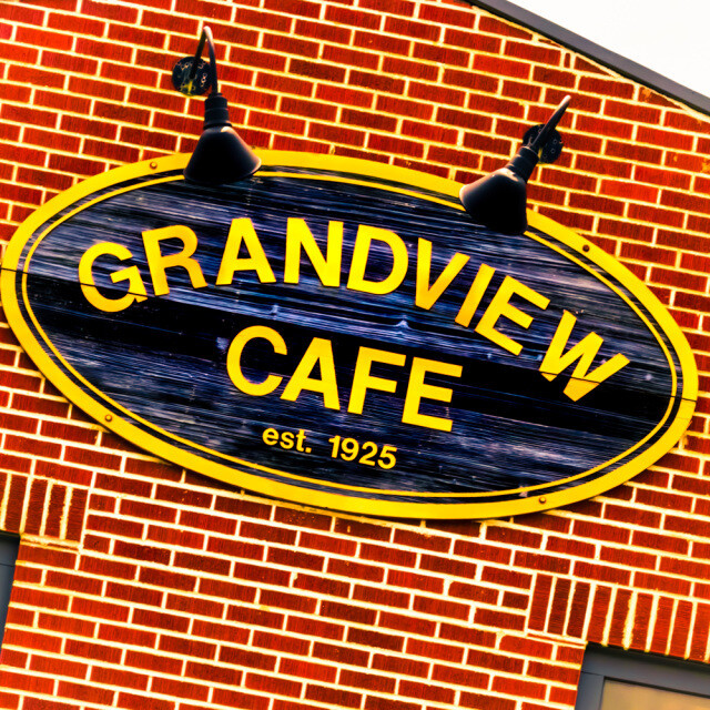 Grandview Cafe Coaster