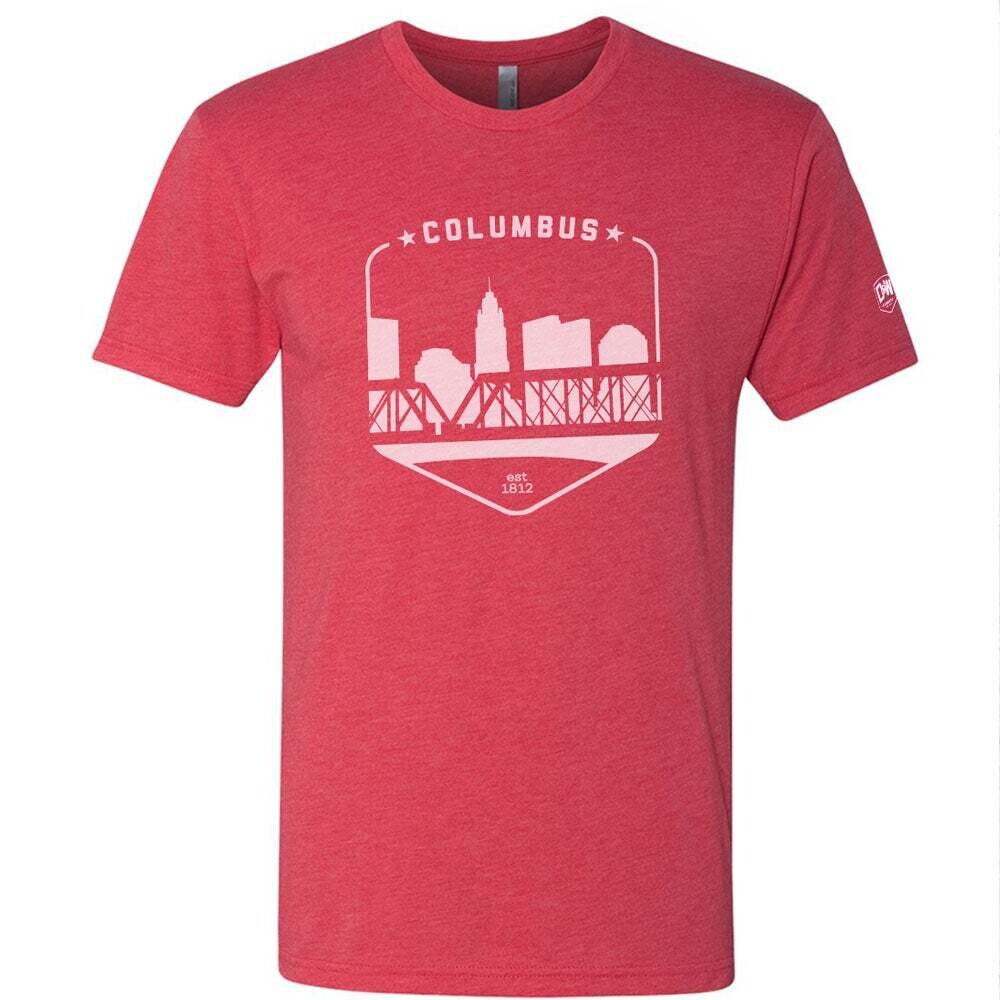 Columbus Red Shield T-shirt