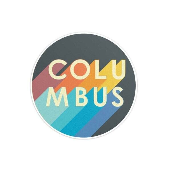 Columbus Color Shift Sticker