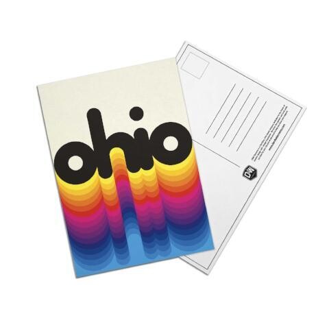 Ohio Rainbow Postcard