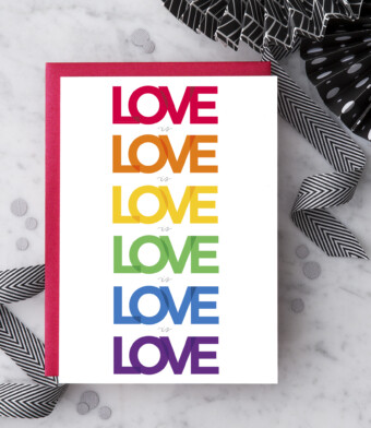 Love is Love Greeting Card