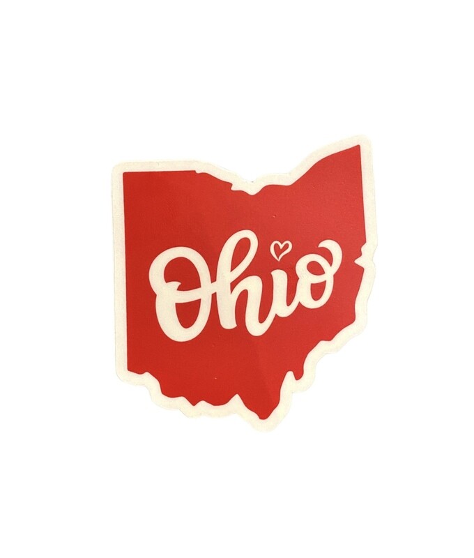 Ohio Script Sticker