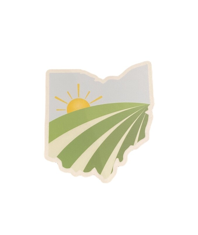Ohio Sunrise Sticker