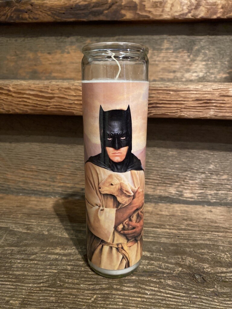 Batman Prayer Candle