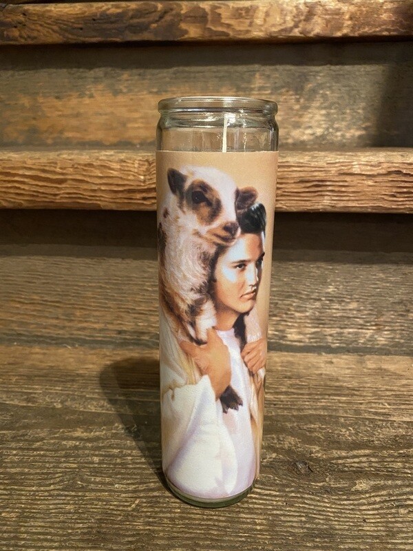 Elvis Prayer Candle