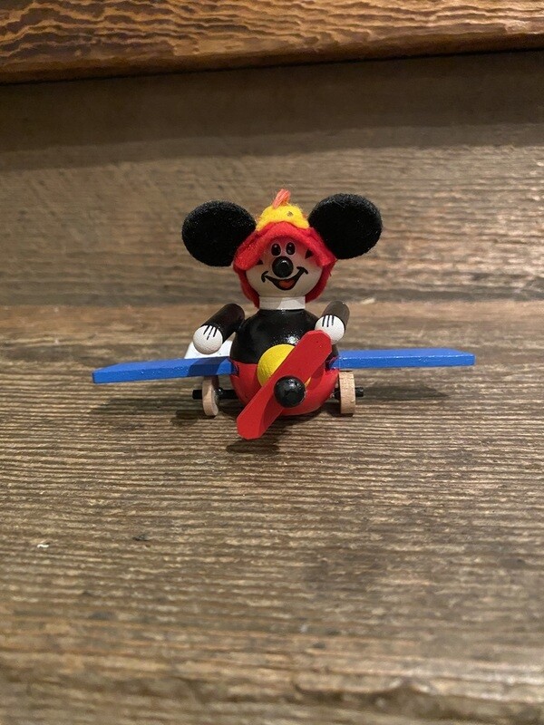 Vintage Mickey Mouse Pilot Ornament