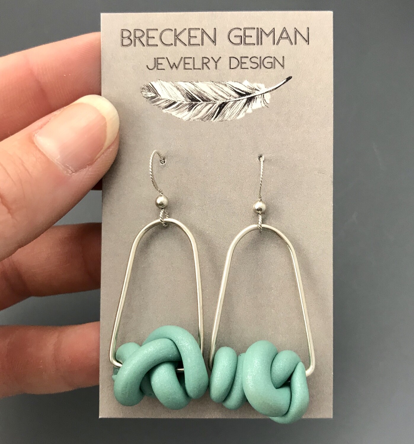 Light Teal Rope Bead
Abstract Birdcage