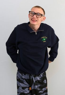 HALF-ZIP PULLOVER - NAVY
