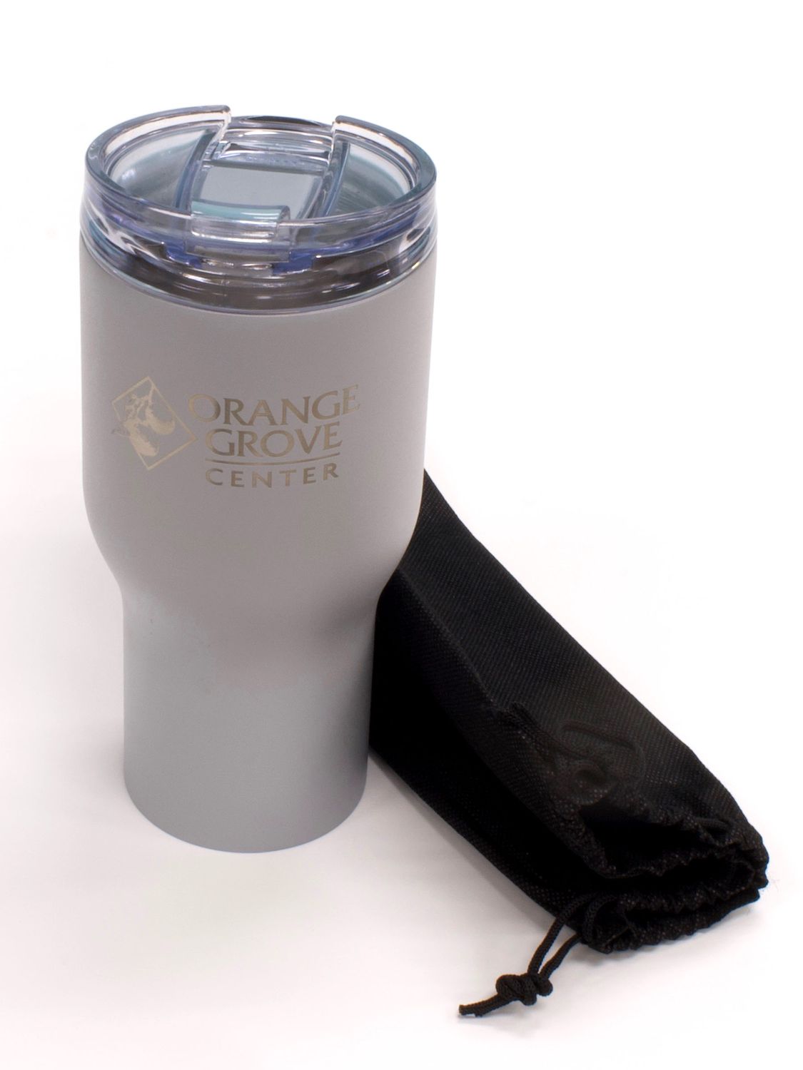 INSULATED TRAVEL TUMBLER - SILVER