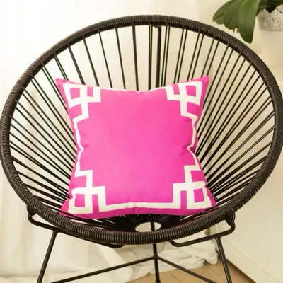 PINK &amp; WHITE PILLOW