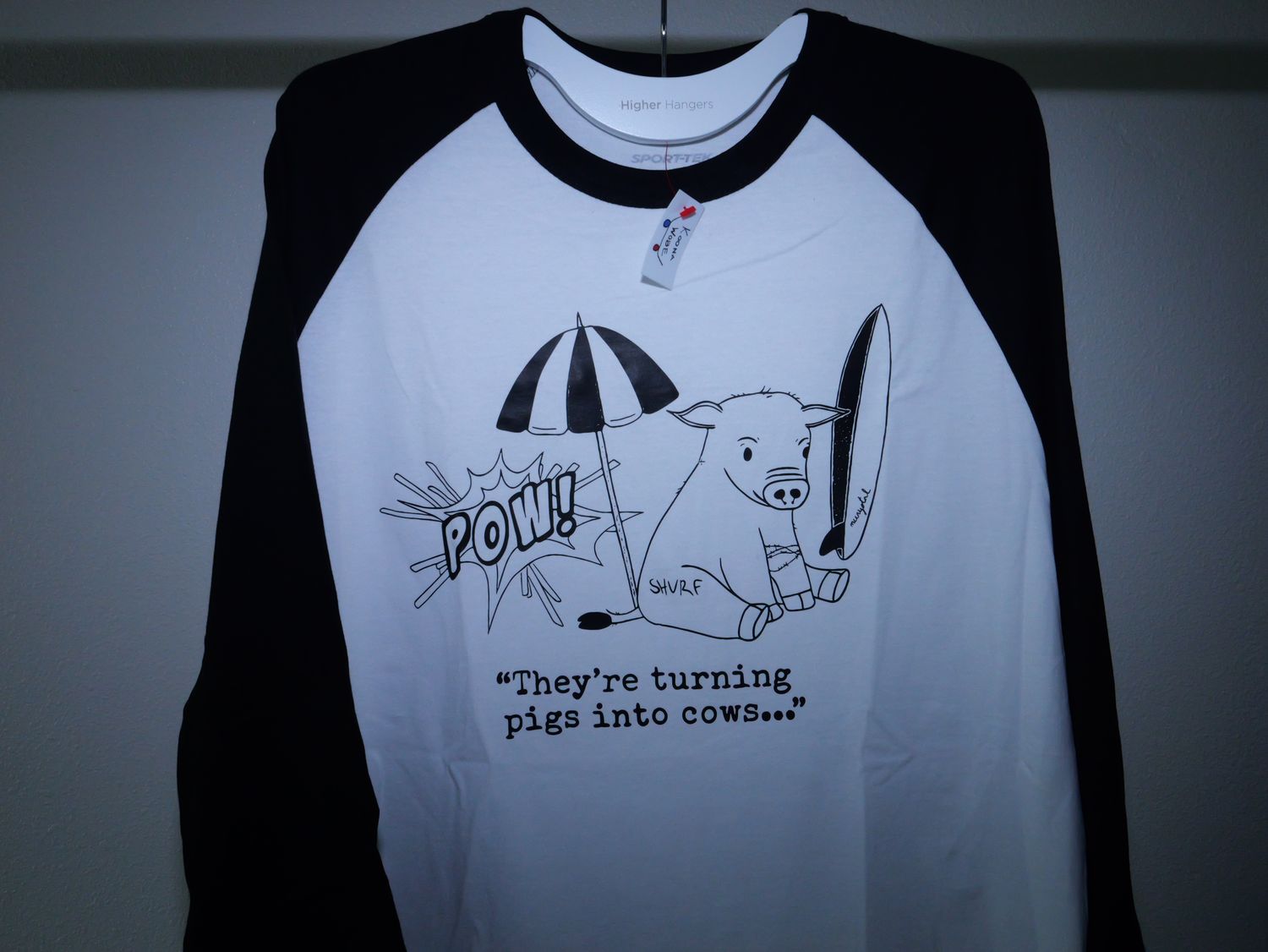 POW Baseball Tee- Shvrf