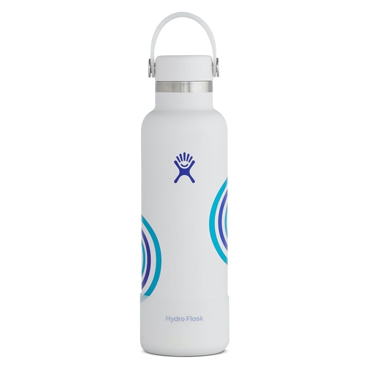 Hydro Flask Refill for Good Limited Edition 21 oz Standard Mouth w/ Flex Cap & Boot WHITECAP