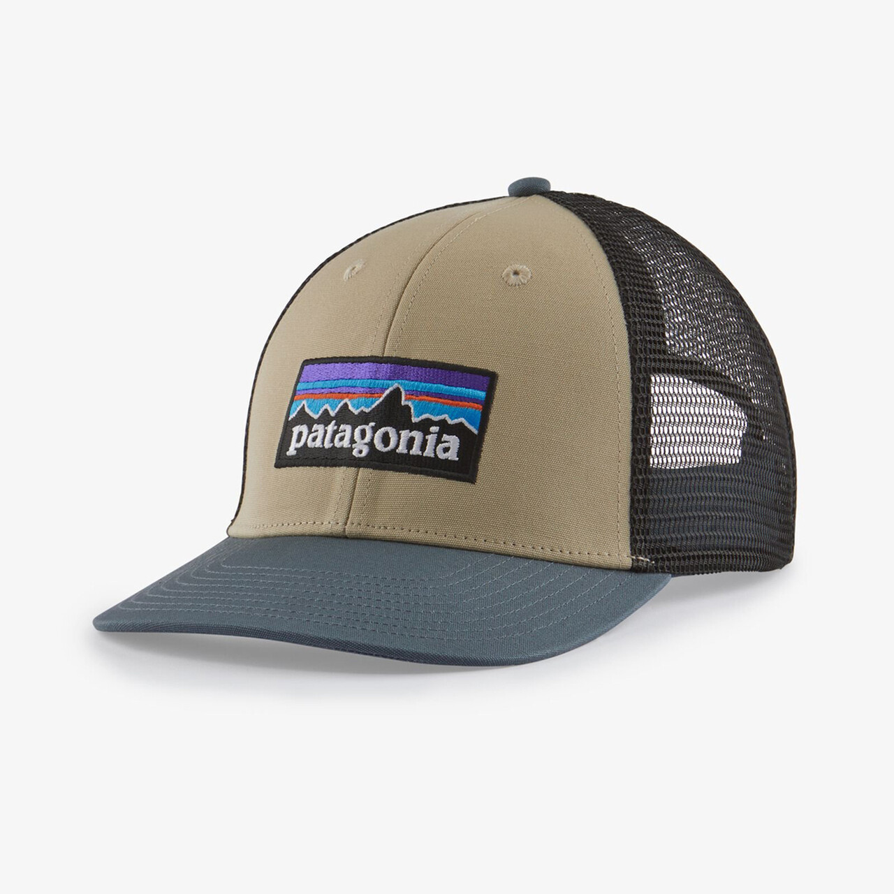 Patagonia P-6 Logo LoPro Trucker EL CAP KHAKI/PLUME GREY
