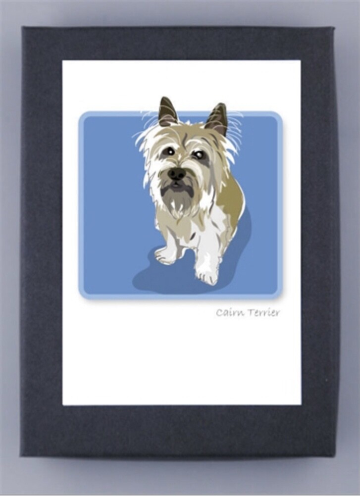 Paper Russells Dog Breed Notecards CAIRN TERRIER