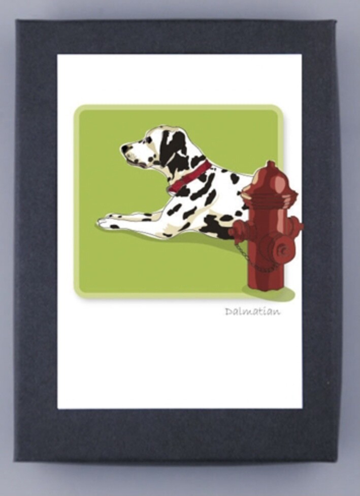 Paper Russells Dog Breed Notecards DALMATIAN