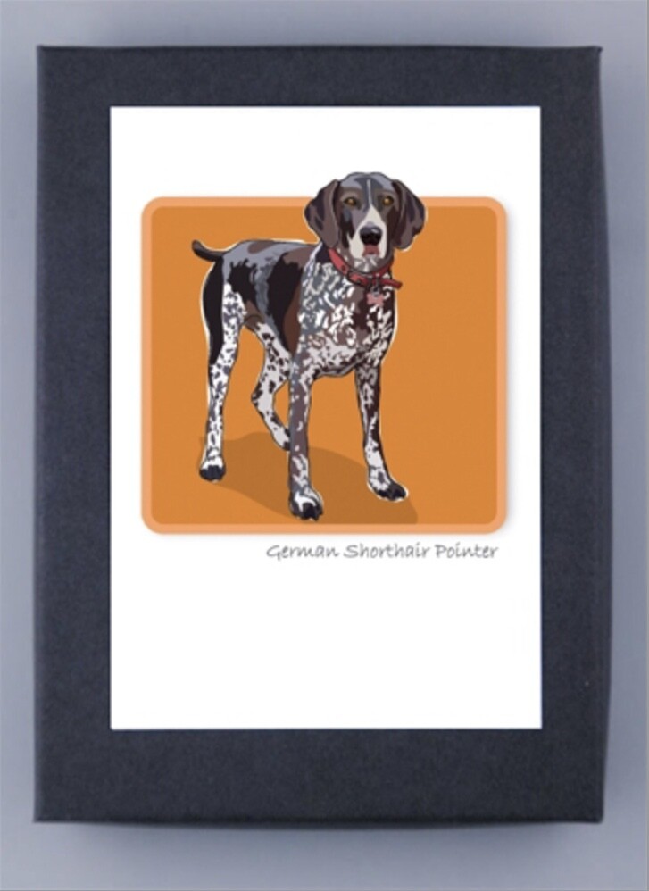 Paper Russells Dog Breed Notecards GERMAN SHORTHAIR POINTER
