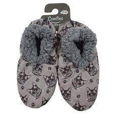Comfies Pet Slippers GRAY TABBY 