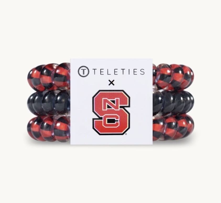 Teleties Small 3-pack NC STATE