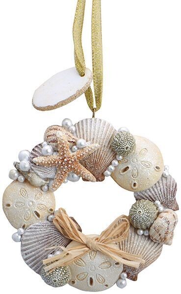 Cape Shore Ornament:Shell Wreath