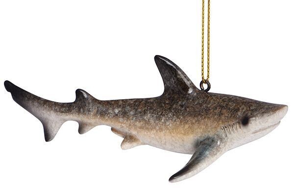 Cape Shore Ornament: Gloss Resin Shark