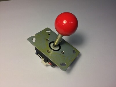 Standard A1UP Pac-Man Joystick with Red Ball top - GOOD CONDITION