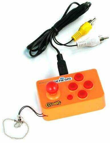 AtGames Arcade Nano Travel Console - PLAY REAL SEGA GAMES ON A KEYCHAIN, STYLE: Columns
