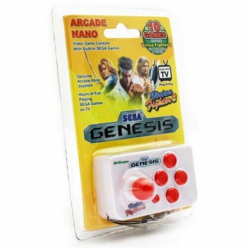 AtGames Arcade Nano Travel Console - PLAY REAL SEGA GAMES ON A KEYCHAIN