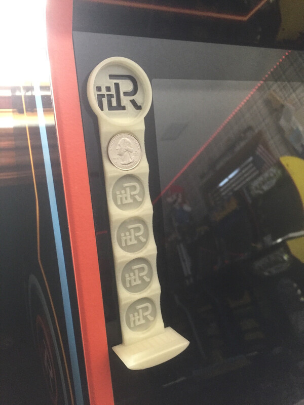 iiRcade Quarter Caddie And Cell Phone Holder