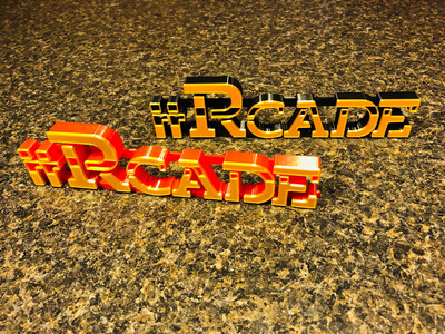 iiRcade LOGO STATUE - Make That New iiRcade Cab really Stand Out! (New Design!)