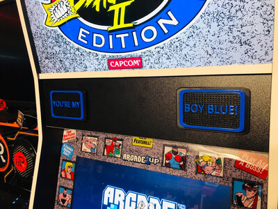 Arcade1UP BIG BLUE Speaker Grills - YOU’RE MY BOY BLUE!!