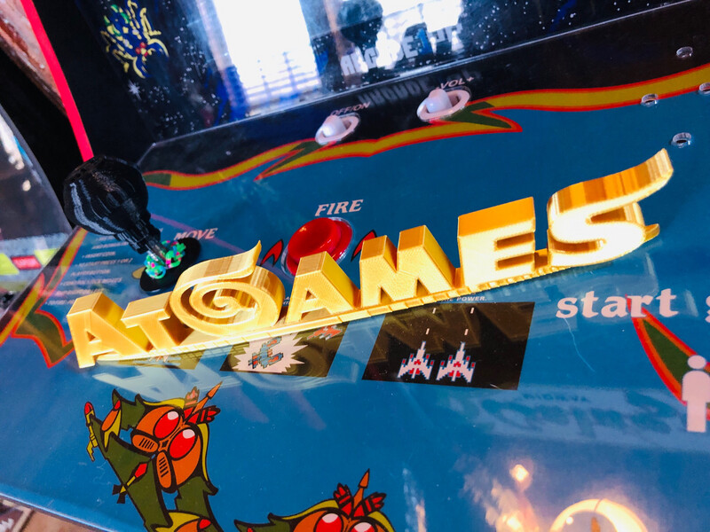 ATGAMES LOGO STATUE - Make your Space Pop! - NEW DESIGN