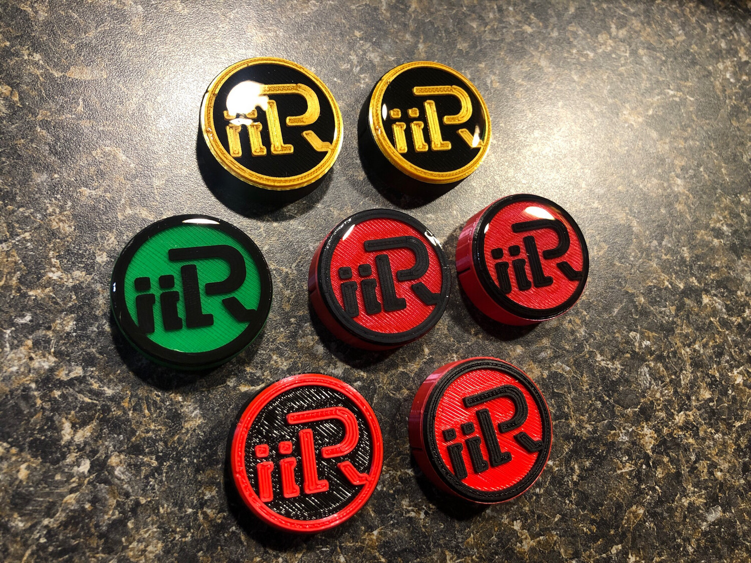 iiRcade Button Cover - Fits all iiRcade buttons! NEW TWO COLOR DESIGN!