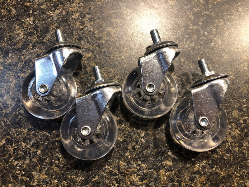 iiRcade Caster Set - Roll That Cab With Ease!