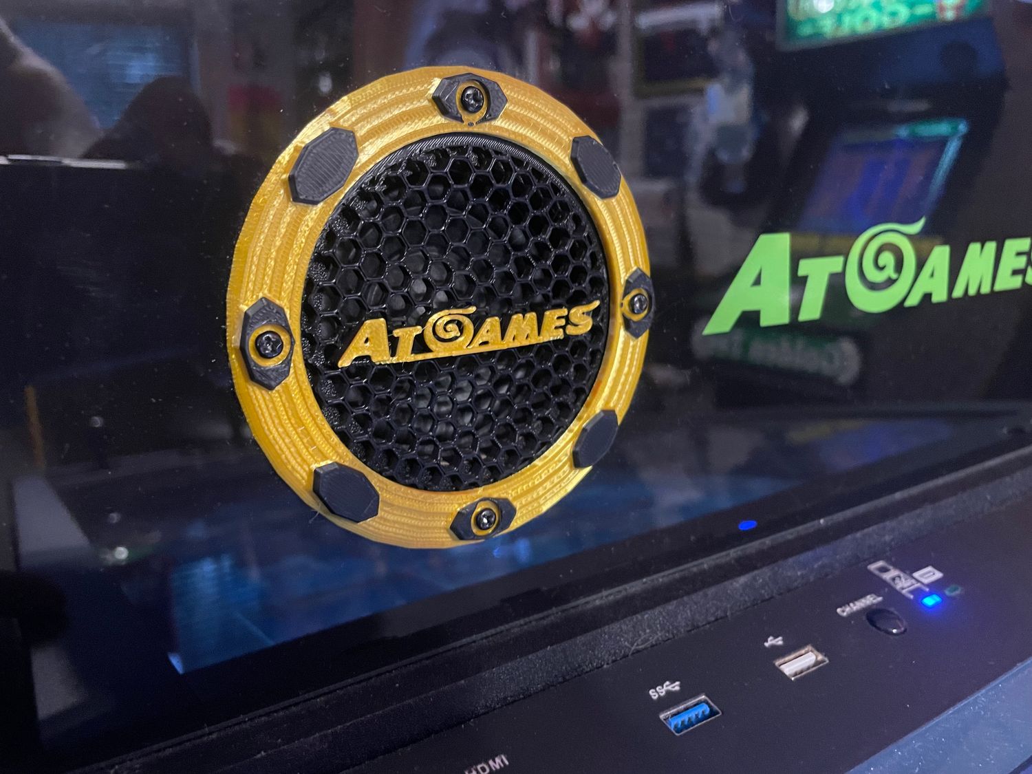 AtGames Legends Pinball Performance Speaker Grills and Grill Ringz - Add that flare you NEED!