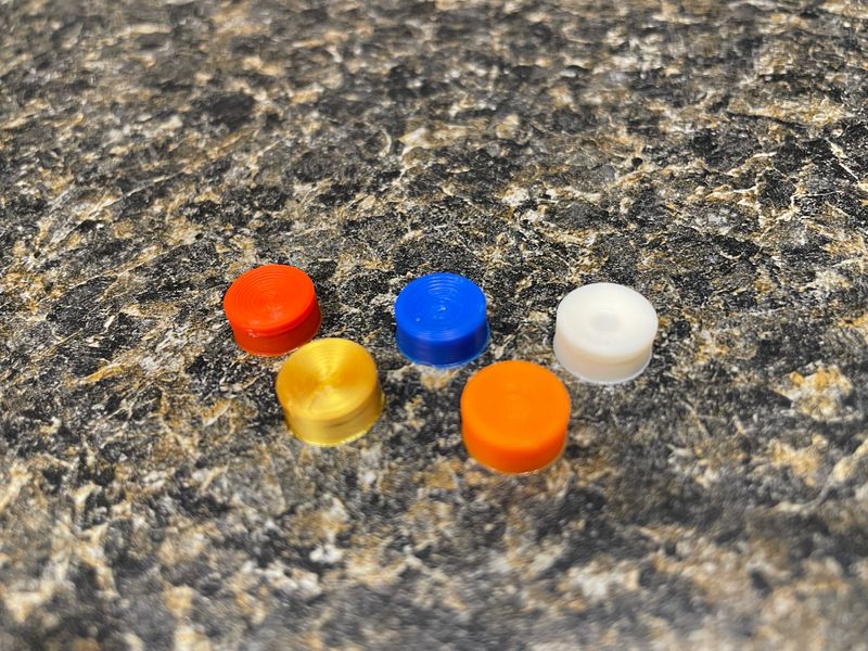 GRS Deck Volcano Button Replacement Set (Set of 3 Buttons)
