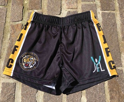 RJFC Unisex/Boys Football Shorts (Black)