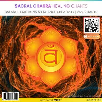 Sacral Chakra Healing Chants - Balance Emotions & Enhance Creativity l VAM Chants