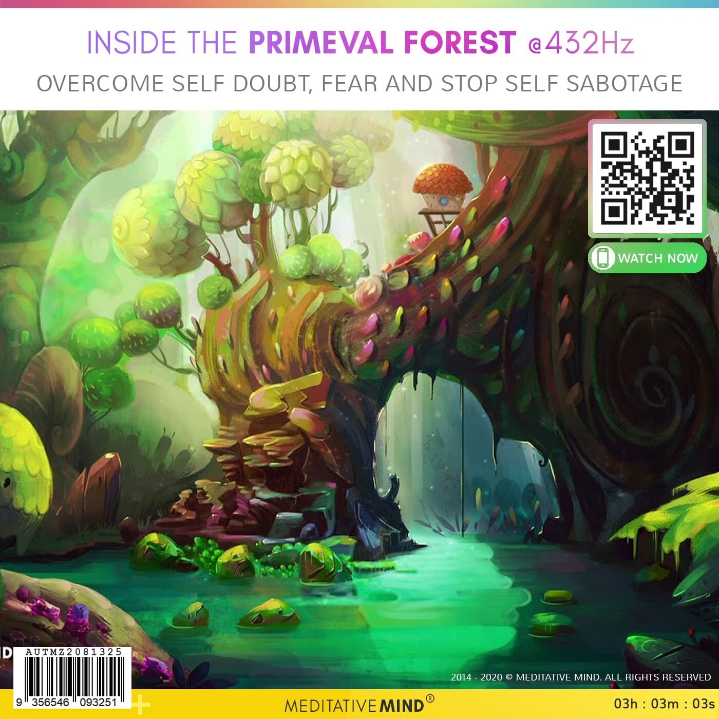 Inside the Primeval Forest @432Hz - Overcome Self Doubt, Fear and Stop Self Sabotage