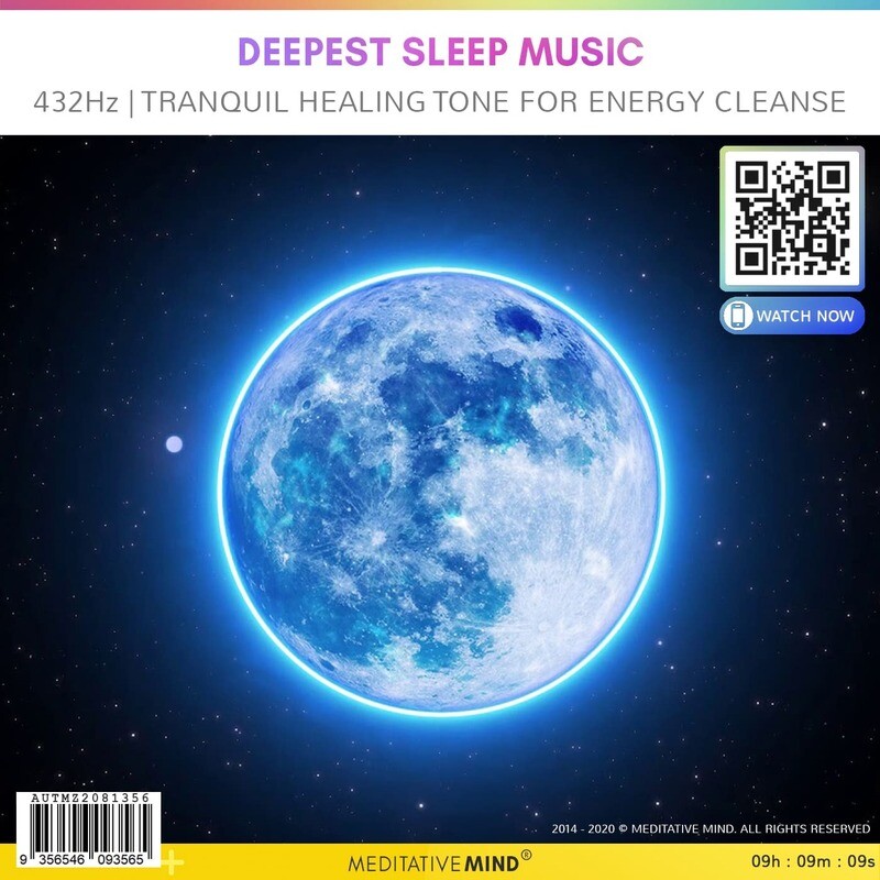 DEEPEST SLEEP MUSIC - 432Hz | Tranquil Healing Tone for Energy Cleanse
