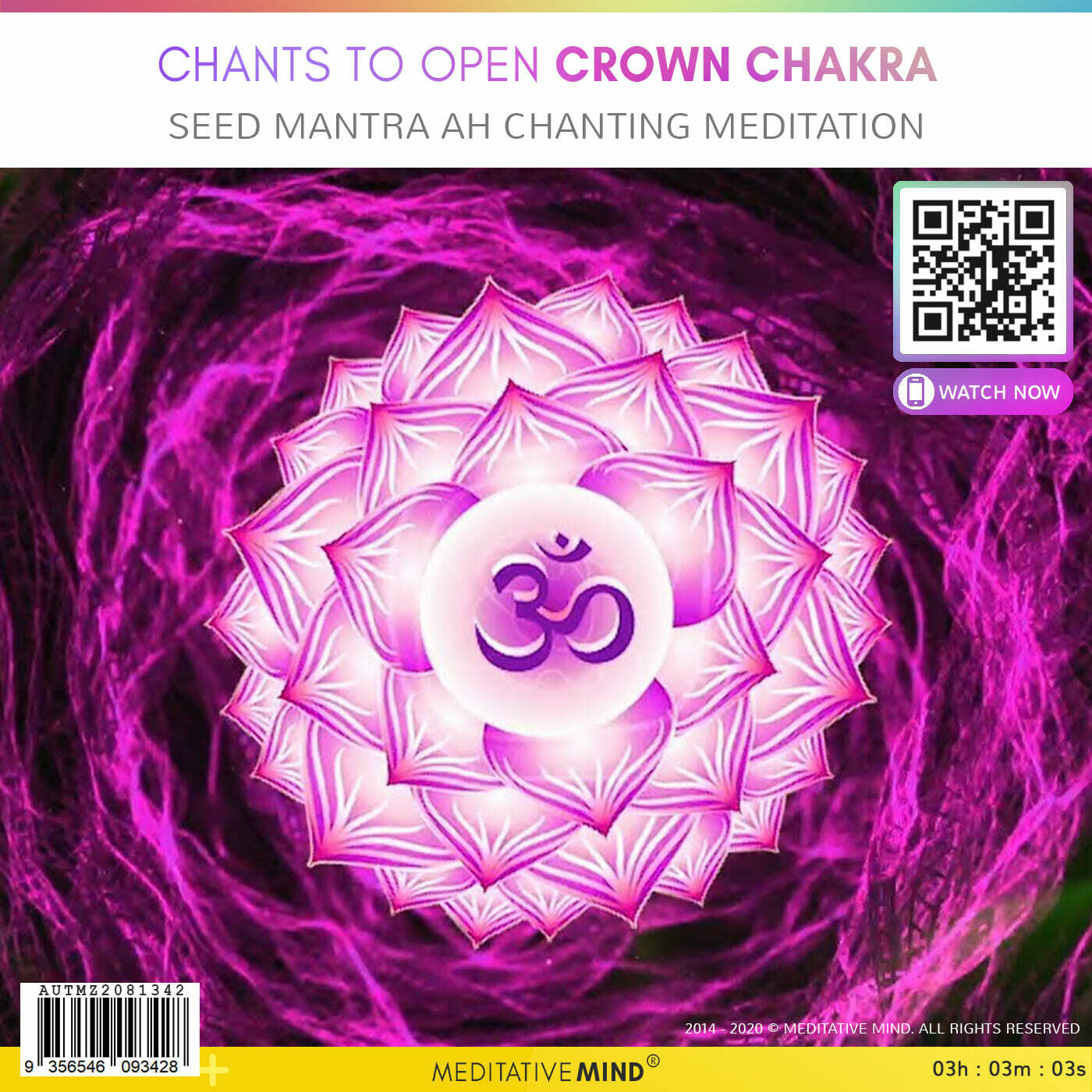 CHANTS TO OPEN CROWN CHAKRA Seed Mantra AH Chanting Meditation