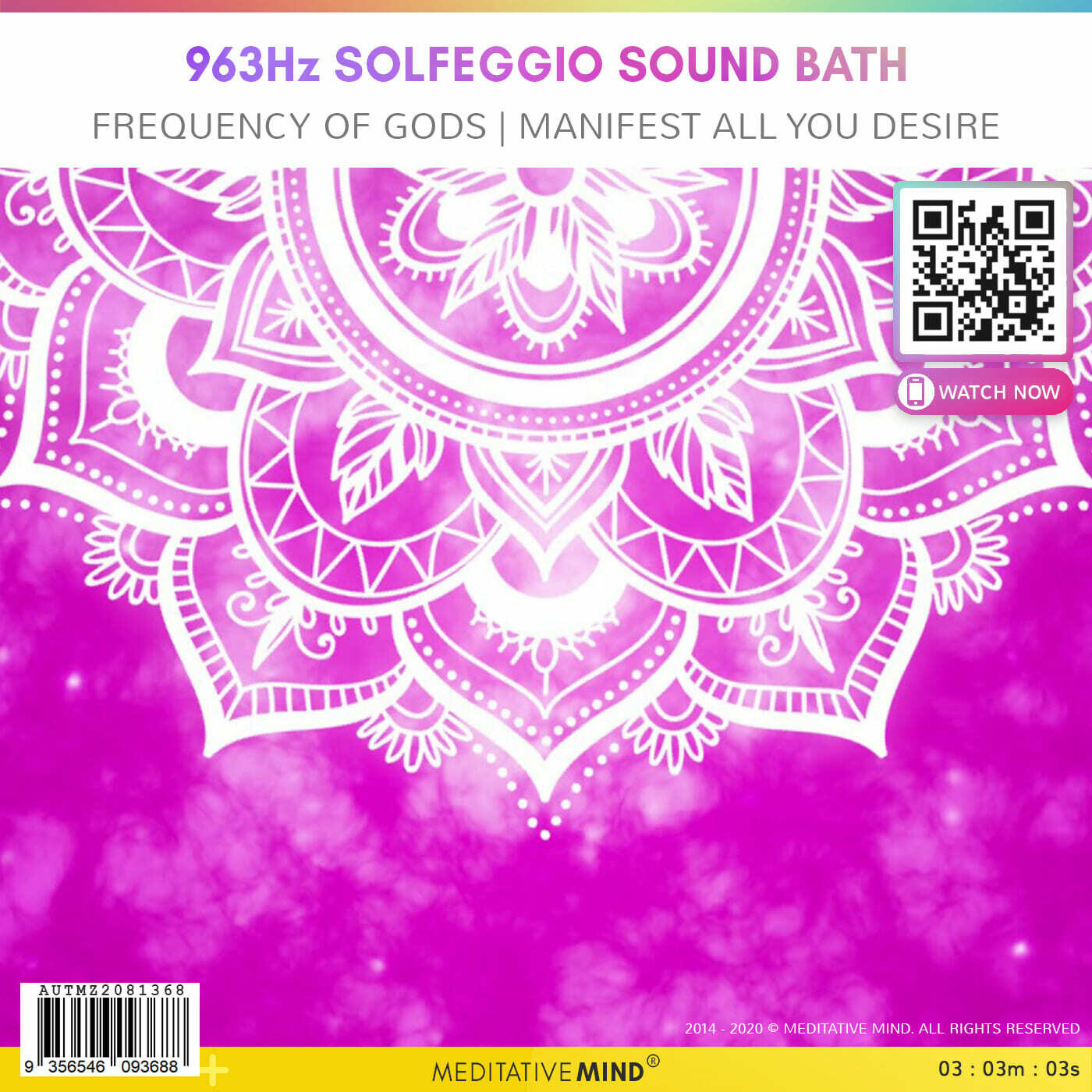 963Hz Solfeggio Sound Bath - Frequency of Gods | Manifest all you desire