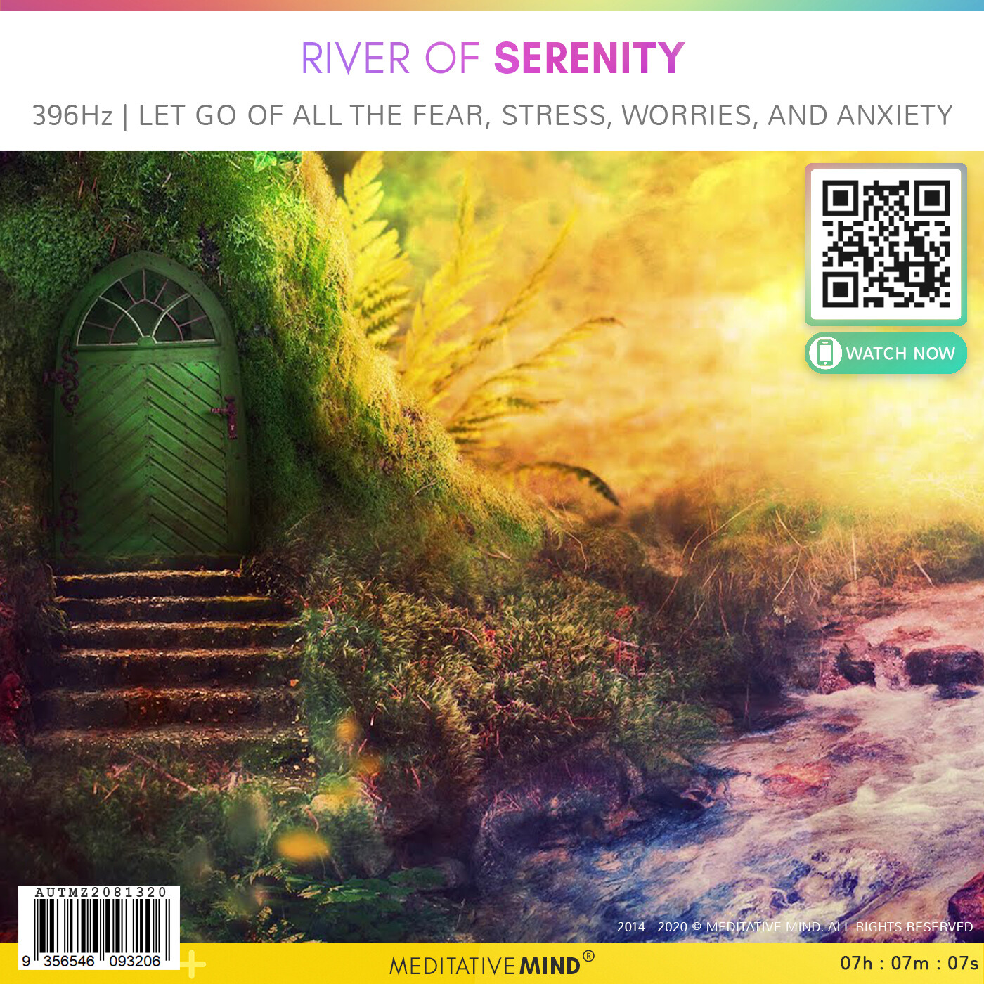 RIVER of SERENITY - 396Hz | Let Go of All The Fear, Stress, Worries, and Anxiety