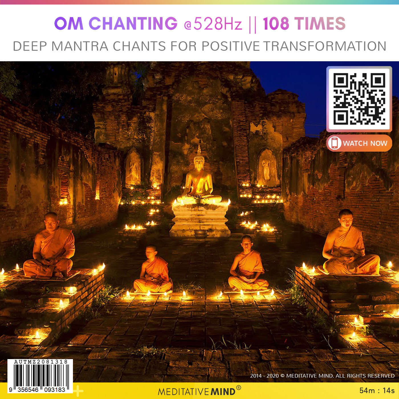 OM Chanting @528Hz || 108 Times - Deep Mantra Chants for Positive Transformation
