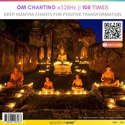 OM Chanting @528Hz || 108 Times - Deep Mantra Chants for Positive Transformation OM Chanting @528Hz || 108 Times - Deep Mantra Chants for Positive Transformation