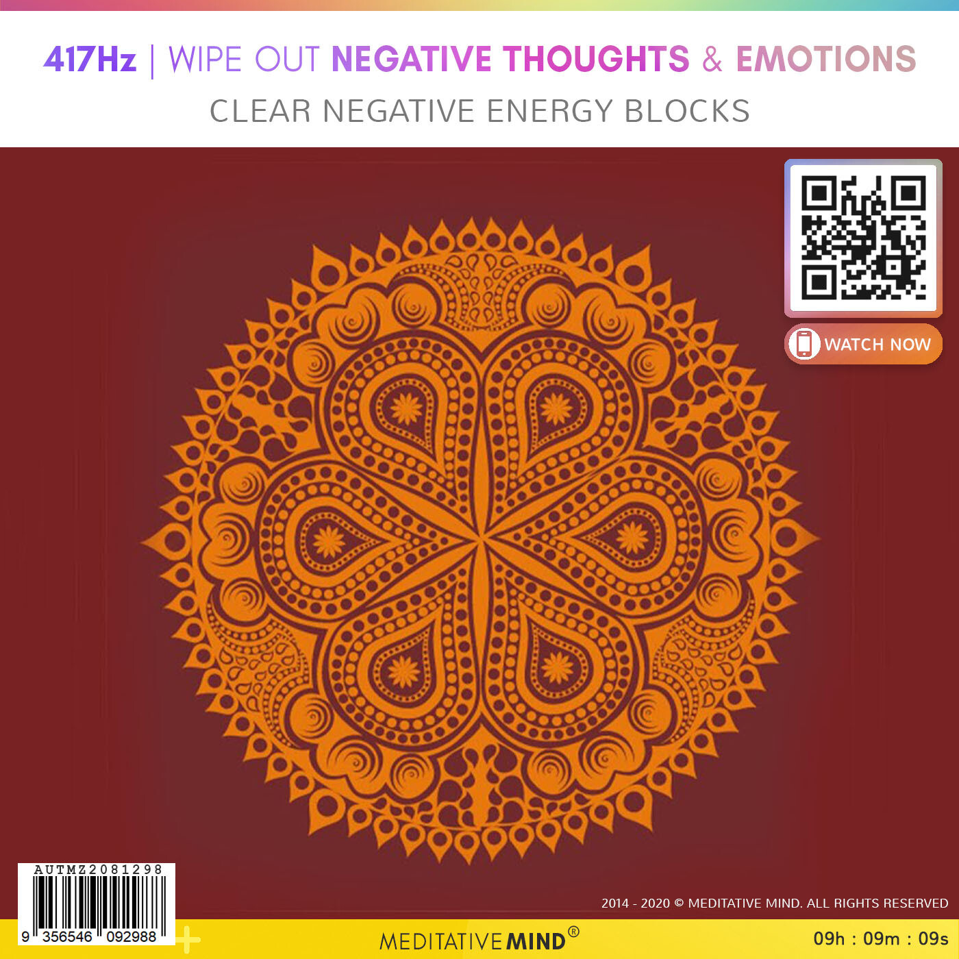 417Hz | Wipe Out Negative Thoughts & Emotions - Clear Negative Energy Blocks
