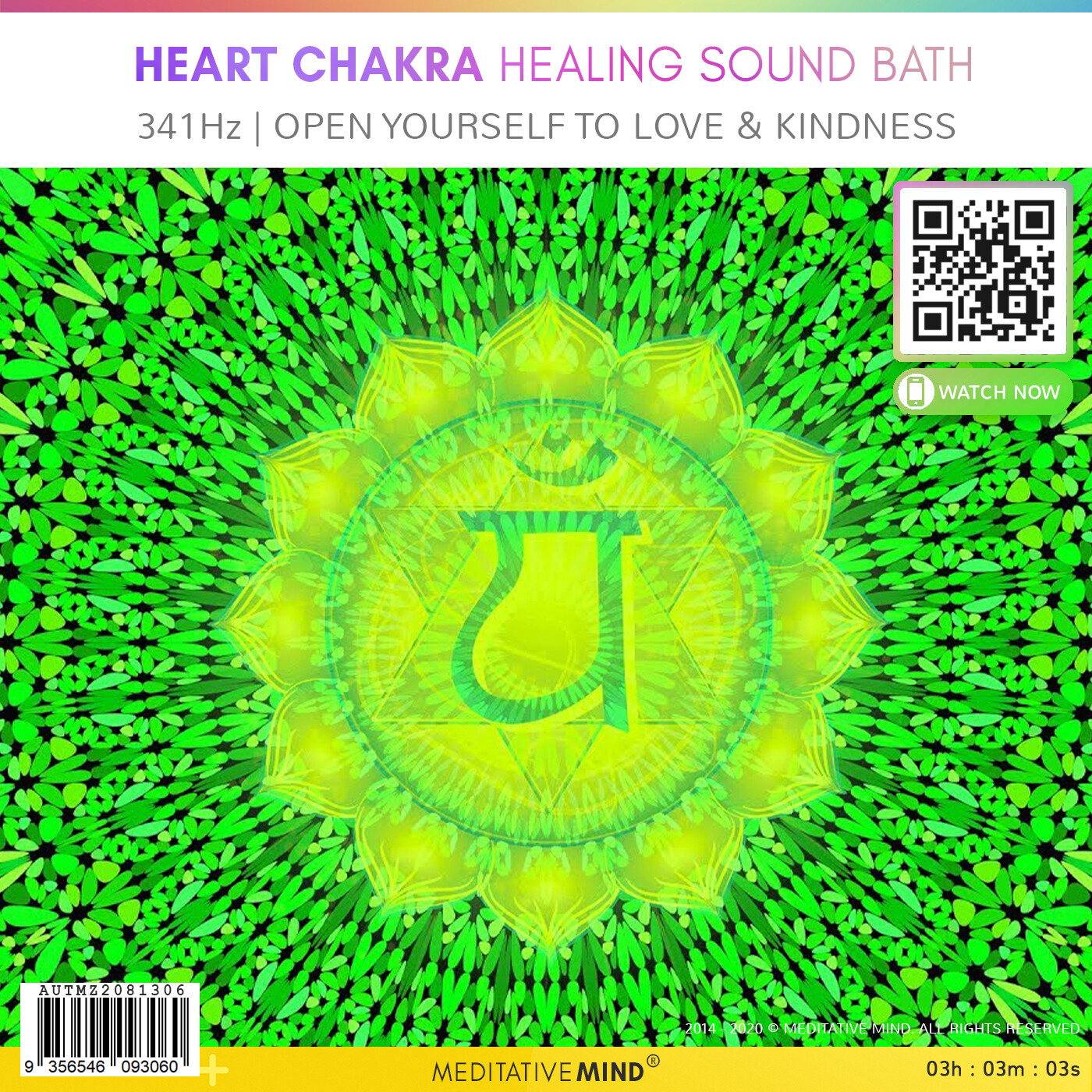 Heart Chakra Healing Sound Bath - 341Hz | Open Yourself To Love & Kindness