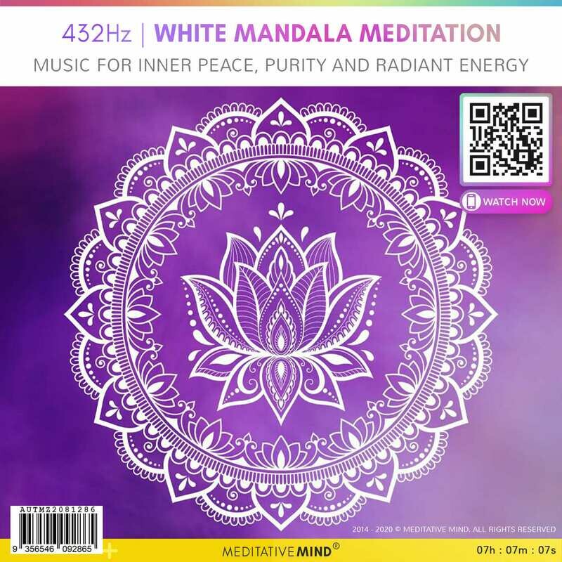 432Hz | WHITE MANDALA MEDITATION - Music for Inner Peace, Purity and Radiant Energy